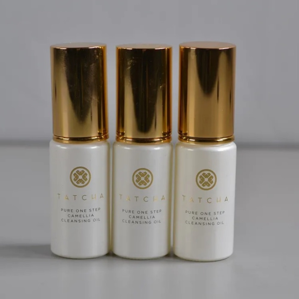 Lot of 3 Tatcha Pure One Step Camellia Cleansing Oil - 25ml new without box